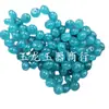 Abacus azul Tianhu contas de jade contas soltas cor azul marinho quartzo rocha jade fivela pulseira colar contas contas espaçadoras