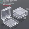 Caixa de Embalagem Transparente para Unhas Postiças Flip Caixa para Pulseira Caixa para Pulseira Caixa com Dobradiça Adesivo de Geladeira Caixa de Cristal com Trava Caixa de Material Plástico