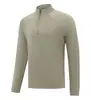 Direto da Fábrica Novo Estilo Esportivo Secagem Rápida Meio Zíper Manga Longa Unissex Gola Alta Respirável Absorvente de Suor Top para Corrida