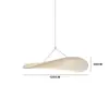 Candelabro de Viento Silencioso Sala de Estar Dormitorio Mesa de Comedor Diseñador Nórdico Bar Decoración Artística Iluminación de Tela de Seda