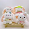 Juguete de Peluche Lindo, Muñeca de Conejo Linda Vestida, Versátil Colgante de Bolsa de Conejito Pequeño, Llavero, Regalo Pequeño
