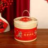 2026 Año del Caballo Caja de Regalo de Año Nuevo Empaque Bolsa Cubo Empaque Caja Recuerdo Copo de Nieve Pastelería Galleta Caja Vacía