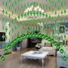 Cortina de cuentas de cristal para dormitorio feng shui cortina de puerta cortina de partición de baño semitransparente Cortina para sala de estar de Hong home estilo nuevo Dao Feng
