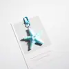 Chaveiro Ventilador Estrela do Mar Série Oceano Pingente Fofo Nicho Decoração de Mochila para Meninas Estilo Férias na Praia