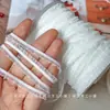 Renda de Orelha de Madeira 6mm Pequeno Pano Acessórios para Roupas de Boneca bjd ob11 Renda Franzida Elástica Babado Renda Elástica