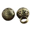 Botões de Liga Metálica Vazados Estilo Étnico Vintage para Qipao e Hanfu, Botões de Metal, Contas Soltas para Pulseiras, Venda por Atacado de Diversos Estilos de Botões