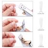Tijeras Rectas para Uñas Tijeras en Forma de U Cortaúñas de Acero Inoxidable Engrosado Galvanizado Herramientas Profesionales de Manicura para Recortar Piezas de Uñas En Stock