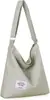 Bolsa de Lona Literaria Transfronteriza Moderna para Mujer Simple de Gran Capacidad Portátil para Hombro Cruzada Tote Personalizada Bolsa León Ling