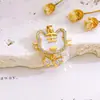 Colgantes Venta Caliente Transfronteriza Gato y Oso de Dibujos Animados Accesorios de Joyería DIY Moda Simple Nicho Accesorios para Pulseras