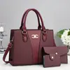 2025 Bolso de Mamá Elegante de Hombro Único de Moda Versátil Bolso de Mano Nuevo Estilo Patrón de Lichi Fabricante Bolso de Mujer Bolso Cruzado