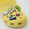 Charms para Zapatos de Goma Suave de PVC de Venta Caliente Transfronterizos Accesorios DIY Dibujos Animados Música Casual En Stock Decoraciones de Hebilla para Zapatos de Jardín