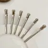 Pinza para el cabello minimalista sin costuras estilo coreano para flequillo y cabello suelto, nuevo modelo 2025, pinza para el cabello no dañina, pinza lateral