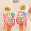 Pantuflas Infantiles Otoño Invierno Nuevo Estilo Unisex Niños Desmontables Interiores Hogar Impermeables Antideslizantes Pantuflas de Invierno de Algodón para Niños