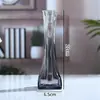 Jarrón de cristal creativo europeo color transparente flores flor hidropónica planta verde adornos de escritorio arreglo floral venta al por mayor