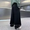 Ropa para Niños Pantalones de Punto Anchos para Niños Mayores Primavera Nueva 2026 Primavera y Otoño Color Sólido Holgado Pantalones Deportivos Venta al por Mayor Transfronterizo