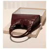 Bolso Rojo Retro Estilo Francés, Moderno y Sencillo para Mujer, Moda Primavera/Verano 2025, Bolso de Boda Elegante, Bolso Cruzado