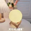 Lámpara de noche de luna moderna y linda para niñas, adecuada para el Festival del Medio Otoño, un regalo práctico para una novia en su cumpleaños, disponible para venta al por mayor transfronteriza