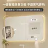 Mueble de baño de estilo crema con pintura de roble, lavabo de cerámica integrado, mueble de lavabo, combinación de lavabo de baño, lavabo