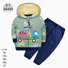 Comercio Exterior Ropa Infantil Primavera y Otoño Conjunto Infantil de Dos Piezas Material Sudadera Sudadera con Capucha Ropa Infantil para Bebés Ropa de Salida [Al por Mayor]