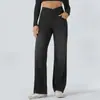 Jeans elástico de perna reta europeu e americano transfronteiriço para mulheres, cintura alta, modelador, levanta bumbum, com bigodes e detalhes desgastados, bolsos e um caimento casual fluido