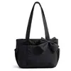 Bolsa de axila de grande capacidade para mulheres, nova bolsa de lona da moda 2026, bolsa de ombro de algodão simples e versátil, outono 2026