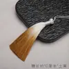 10cm marcador de página com pingente de borla degradê acessórios para roupas acessórios grande preço excelente espiga para pendurar decoração de nó chinês