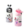 Termo Plus y Menos Zootopia Acero Inoxidable 316 Estudiante Preescolar Escuela Vacío Doble Popote Taza de Agua Asa