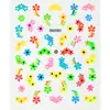 Novos Adesivos Coloridos para Nail Art para Meninos e Meninas, Adesivos de Unha Infantis, Flores Fofas, Borboletas, Padrões Pequenos, Adesivos de Nail Art para Atacado