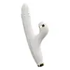 Jissbon Série Master Vibrador de Contas Rotativo Autoretrátil Creme Branco Brinquedos Sexuais Femininos Adultos Atacado