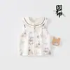 Chaleco para Bebés y Niños Pequeños, Delgado de Clase A de Algodón Puro para Bebés, Chaleco Infantil Elegante para Primavera y Otoño