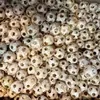 Chaozhou celebridad en línea hecho a mano patrimonio cultural inmaterial tejido de bambú jaula pequeña de bambú bote pequeño bote de dragón hortensia jaula larga jaula de pollos fábrica de festivales venta al por mayor