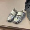 Zapatos Mary Jane Retro Deportivos de Piel de Oveja con Punta Cuadrada para Mujer, Zapatos de Ballet Versátiles de Suela Gruesa, Zapatos Planos Casuales Bajos
