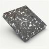 Revestimento de pisos antiderrapantes de fábrica de terrazzo preto de fábrica de ardósia artificial pré-fabricada inorgânica de terrazzo parede de pátio piso antiderrapante