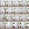 Ladrillo de Vidrio Super Blanco Ladrillo de Cristal Transparente Cuadrado Pared Divisoria Baño Internet Rojo Arte Sólido Hueco Patrón de Hielo