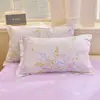 2024 Funda de Almohada Algodón Puro Funda de Almohada Toda de Algodón Funda para Relleno de Almohada del Hogar Paquete Doble Fabricante de Nantong Venta al Por Mayor Amigable para Dormir Extraíble y Lavable