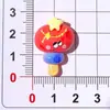 Acessórios de cola de creme DIY de frutas e animais de desenho animado, fivelas de sapato, presilhas de cabelo, materiais de acessórios de resina atacado