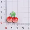 Accesorios DIY Serie Frutas de Resina, Dijes para Zapatos, Pegatinas para Fundas de Teléfono, Imanes para Refrigerador, Accesorios para el Cabello, Colgantes Pequeños