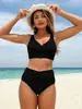 Biquíni Europeu e Americano Novo 2027 para Mulheres, Moda Estrangeira Amazon Sexy Conjunto de Roupa de Banho Duas Peças Biquíni