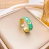 Anillo Retro Flor Esmalte Anillo Nicho Gama Alta Lujo Ligero Elegante Moda Versátil Anillo para Mujeres Que No Se Desvanece