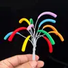 2026 Feliz Año Nuevo Bandera Pequeña Decoración para Pastel Estrellas de Colores Fuegos Artificiales Decoración para Hornear Nochevieja Enchufe