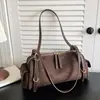 Cross2026 Outono Novo Retro Fosco Bolsa de Mão Bolsa de Ombro Casual Simples Versátil para o Trabalho Bolsa de Ombro Único