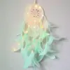 Sansheng III Filtro dos Sonhos Decoração de Parede Decoração de Pena Pingente Pingente Filtro dos Sonhos Presente para Crianças Estudantes