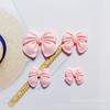 Básico doce cor arco resina acessórios DIY creme cola capa de telefone hairpin headband decoração material pacote