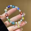 Pulsera Retro de Moda de Colores Caramelo 2023 Tendencia de Verano Celebridad de Internet Pulsera Dopamina Divertida Personalizada para Mujeres