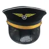 Azafata de Vuelo Transfronteriza, Azafata, Sombrero de Capitán, Azafata de Role-Playing, Sombrero Sexy de Uniforme, Accesorios de Vestimenta al por Mayor