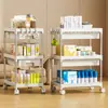 Estante de Almacenamiento para Cajones del Hogar, Estante Móvil de Múltiples Niveles para Snacks en la Sala de Estar, Carrito Pequeño, Estante de Almacenamiento para Juguetes Infantiles