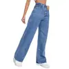Loja Independente Verão 2026 Feminino Mais Vendido Para Ir ao Trabalho Diário Versátil Jeans da Moda Calças Cor Sólida Tendência Atacado