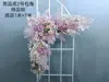 Flor de Casamento Criativa Flor Rosa de Casamento Fileira de Flores Arranjo de Flores de Chão Salão de Casamento Decoração de Arte Floral Pronta