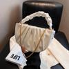 Bolso Pequeño Bolso de Mujer 2023 Nuevo Diseño Nicho Plisado Bolso de Hombro Versátil Moda Coreana Nubes Bandolera Bolso de Mujer