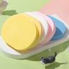 Pva Oval Face Wash Puff Fuente Mayorista Fabricante Suave y Delicado Removedor de Maquillaje Esponja Limpiadora Puff Esponja Limpiadora Puff para Polvos